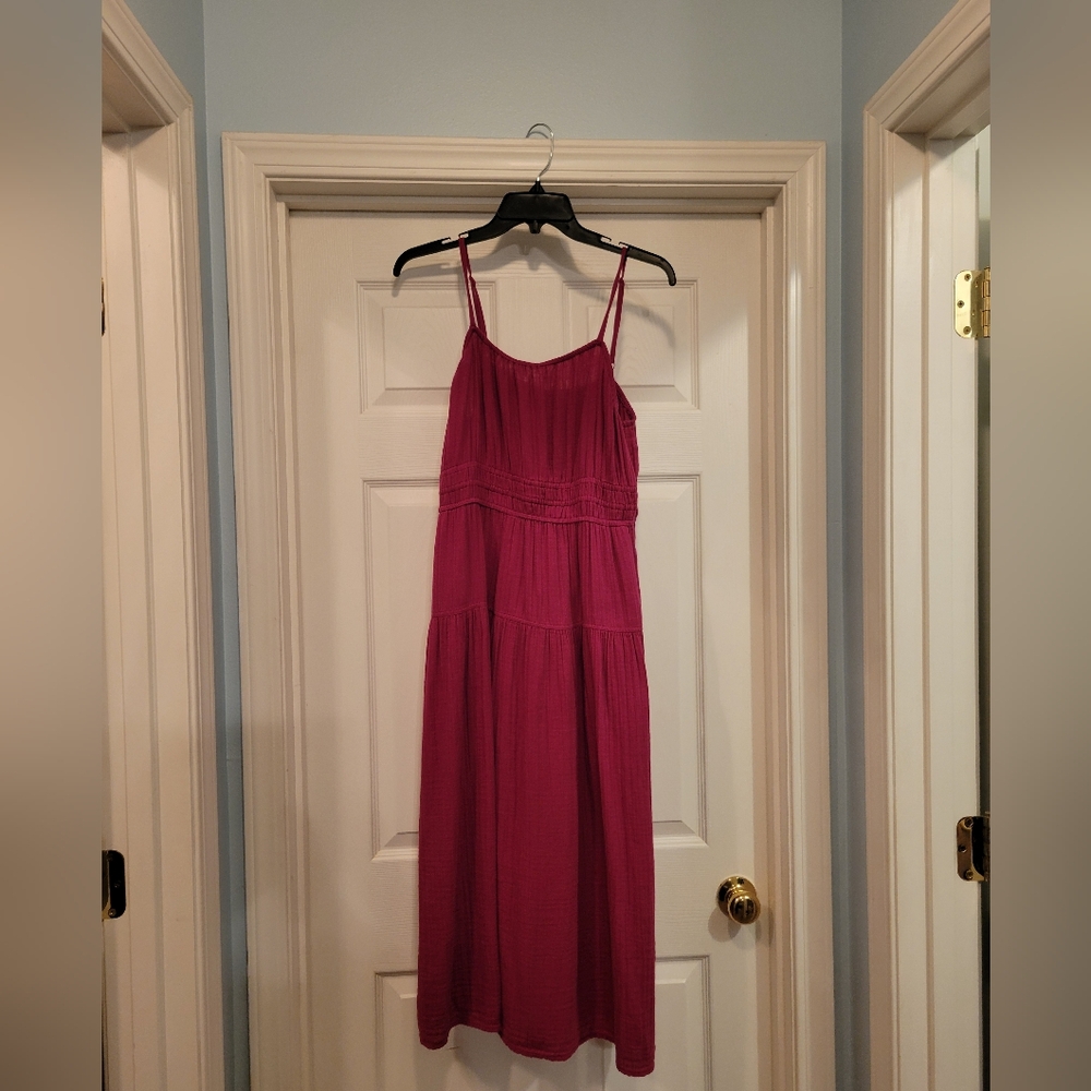 Cottagecore Berry midi dress